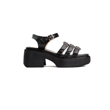 Sandalia Zlata - Negro - Tienda Nébula