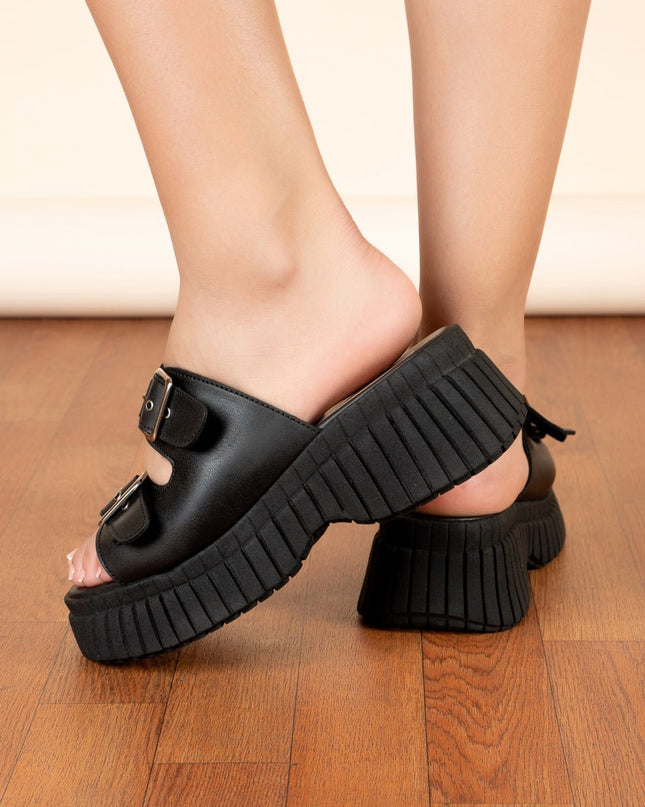 Sandalia Zoria - Negro - Tienda Nébula