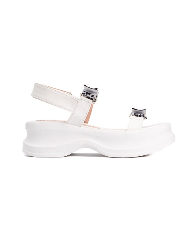Sandalias Dusa - Blanco - Tienda Nébula