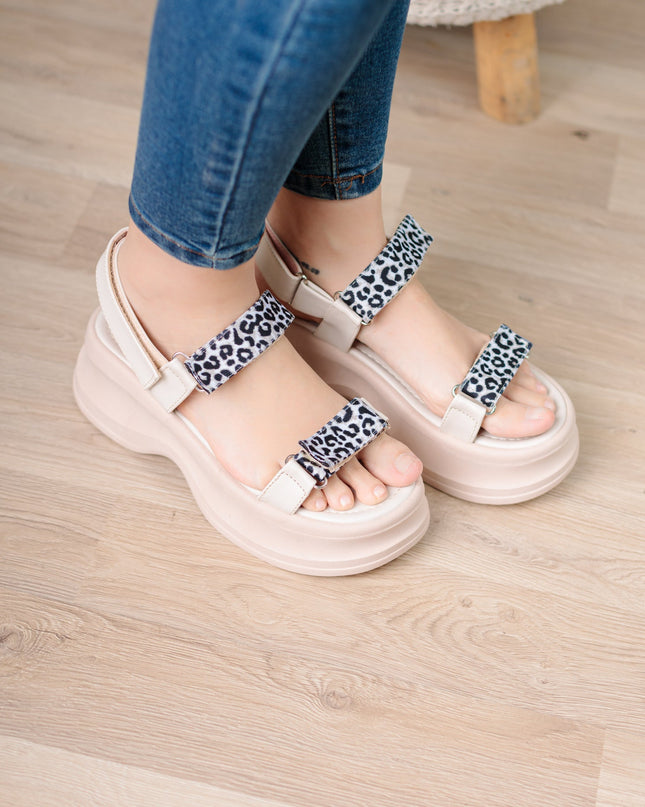 Sandalias Dusa - Hueso - Tienda Nébula