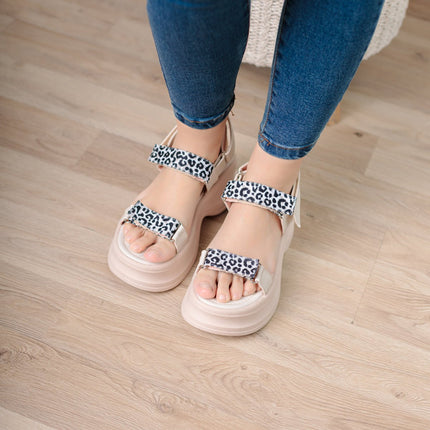 Sandalias Dusa - Hueso - Tienda Nébula
