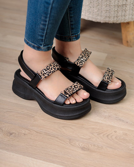 Sandalias Dusa - Negro - Tienda Nébula