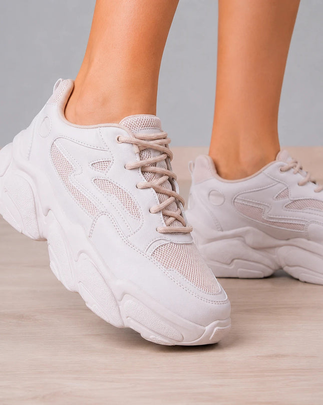 Zapatillas Urbanas Mujer San Roman - Beige