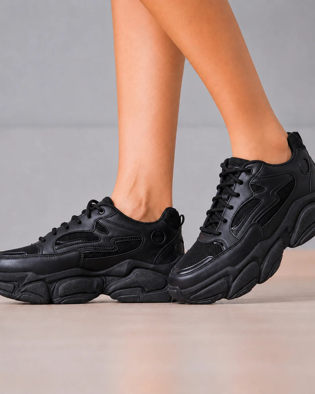 Zapatillas Urbanas Mujer San Roman - Negro