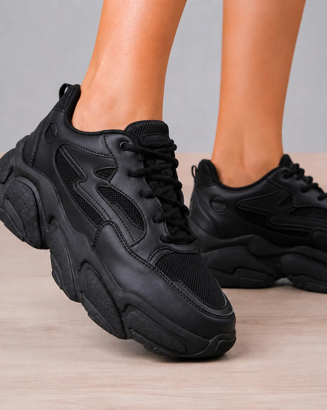 Zapatillas Urbanas Mujer San Roman - Negro