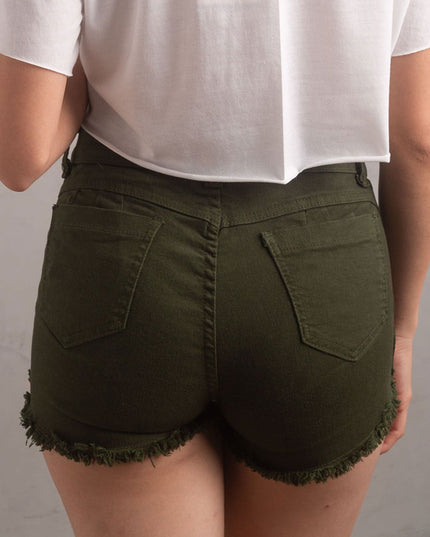 Short Melody - Militar - Tienda Nébula