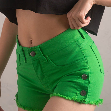 Short Melody - Verde Perico - Tienda Nébula