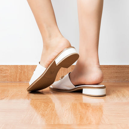 Stilettos Bandi - Blanco - Tienda Nébula
