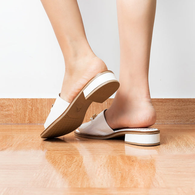 Stilettos Bandi - Blanco - Tienda Nébula