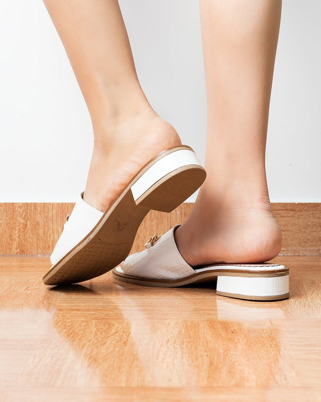 Stilettos Bandi - Blanco - Tienda Nébula