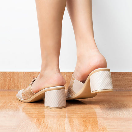 Stilettos Caldwell - Beige - Tienda Nébula