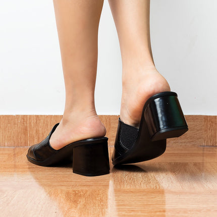 Stilettos Caldwell - Negro - Tienda Nébula