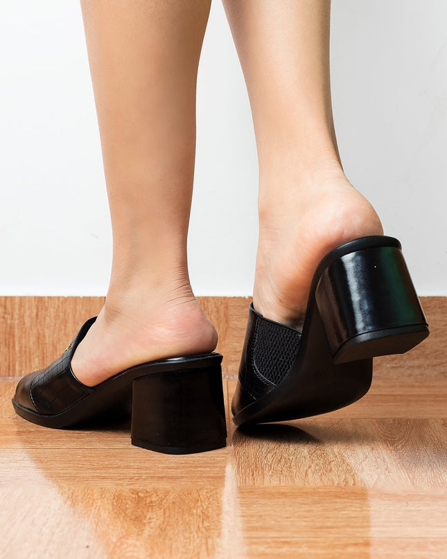 Stilettos Caldwell - Negro - Tienda Nébula