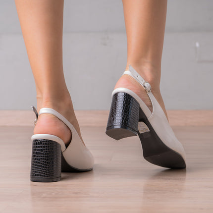Stilettos Cos - Blanco - Tienda Nébula
