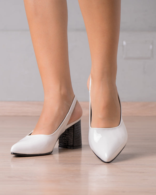 Stilettos Cos - Blanco - Tienda Nébula