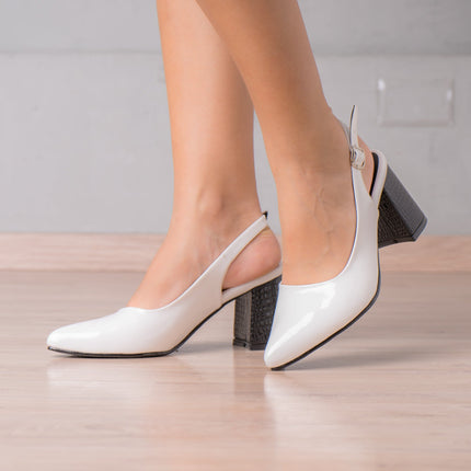Stilettos Cos - Blanco - Tienda Nébula