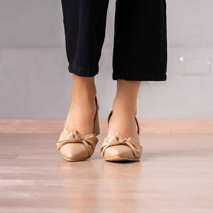 Stilettos Estroncia - Beige - Tienda Nébula