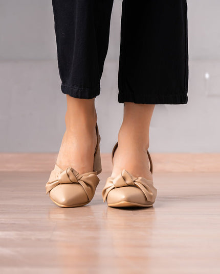 Stilettos Estroncia - Beige - Tienda Nébula