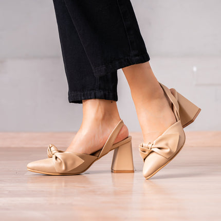 Stilettos Estroncia - Beige - Tienda Nébula