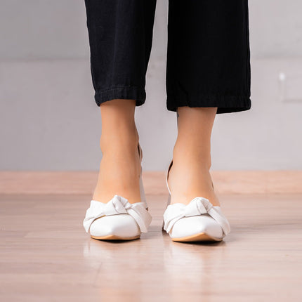 Stilettos Estroncia - Blanco - Tienda Nébula