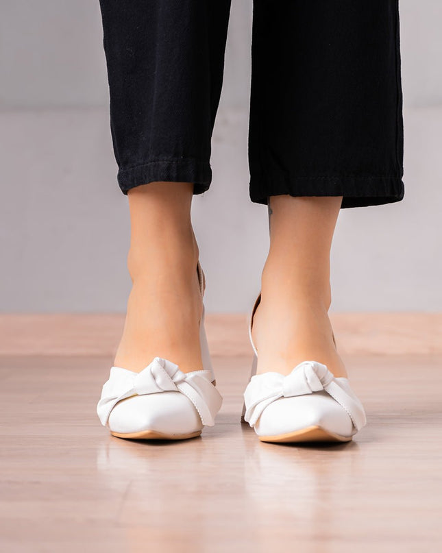 Stilettos Estroncia - Blanco - Tienda Nébula