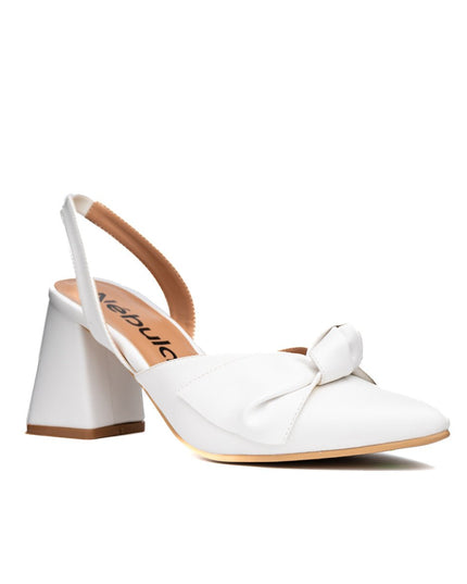 Stilettos Estroncia - Blanco - Tienda Nébula