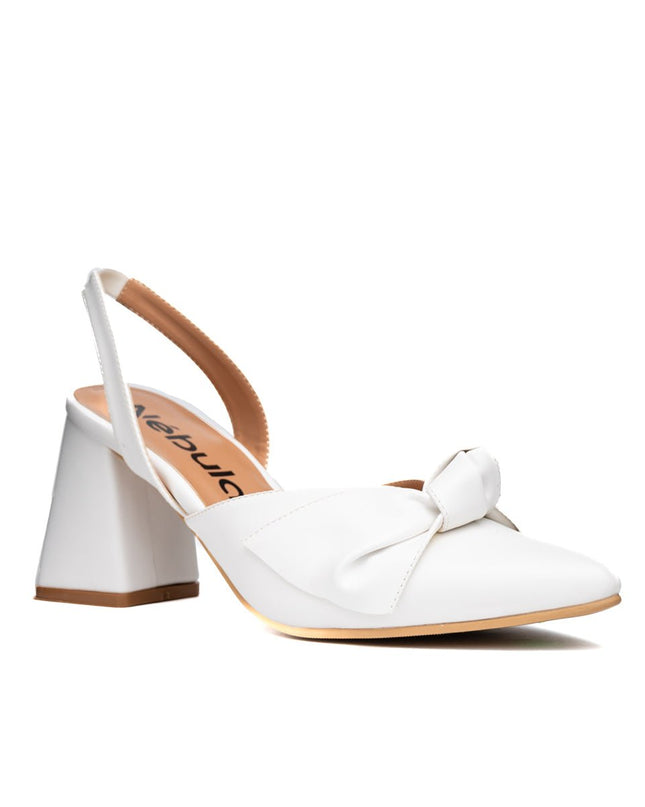 Stilettos Estroncia - Blanco - Tienda Nébula