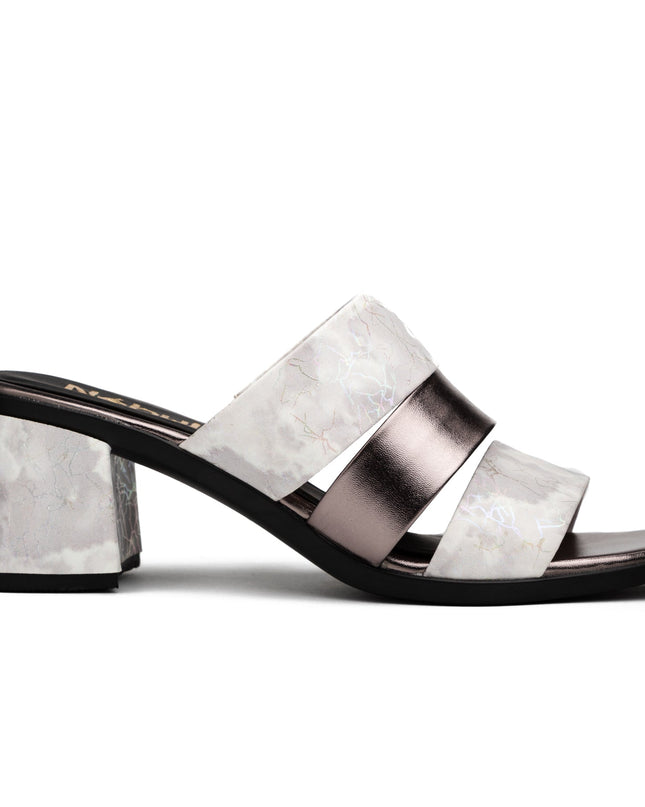 Stilettos Janna - Plateado - Tienda Nébula