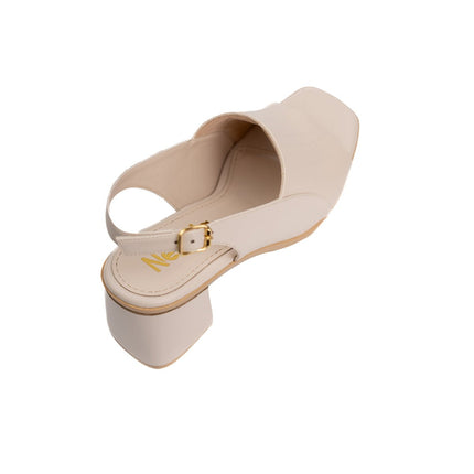 Stilettos Mili - Hueso - Tienda Nébula