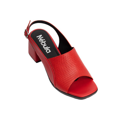 Stilettos Mili - Rojo - Tienda Nébula