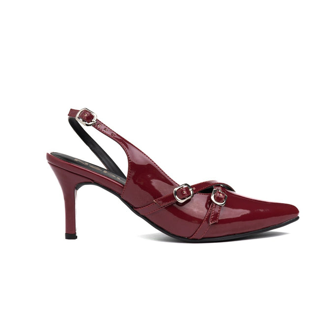 Stilettos Numariah - Vino - Tienda Nébula