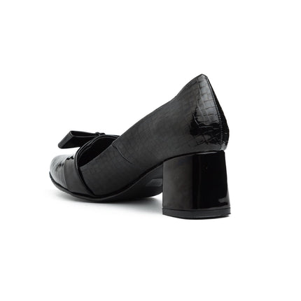 Stilettos Rodas - Negro Charol - Tienda Nébula
