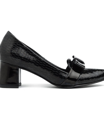Stilettos Rodas - Negro Charol - Tienda Nébula