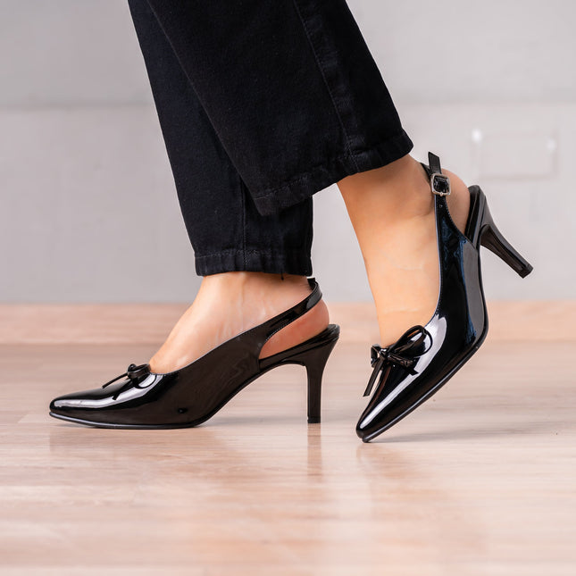 Stilettos Slovachi - Negro - Tienda Nébula
