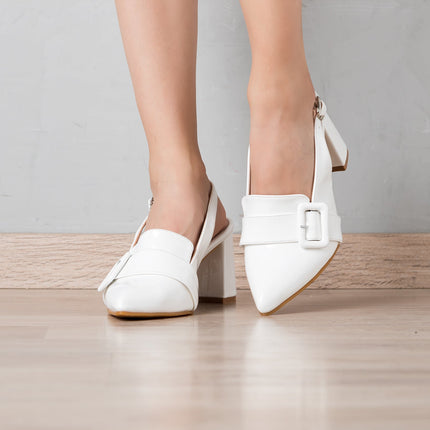 Stilettos Soraka - Blanco - Tienda Nébula