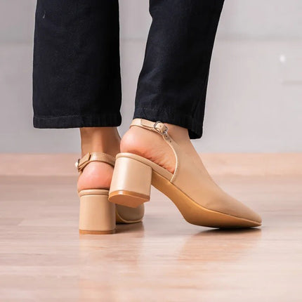 Stilettos Vazembia - Beige - Tienda Nébula