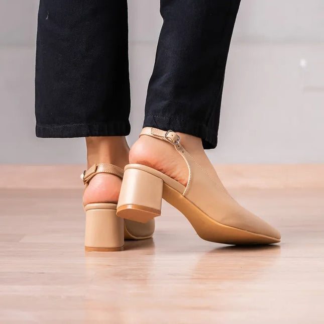 Stilettos Vazembia - Beige - Tienda Nébula