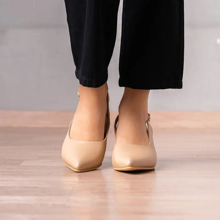 Stilettos Vazembia - Beige - Tienda Nébula