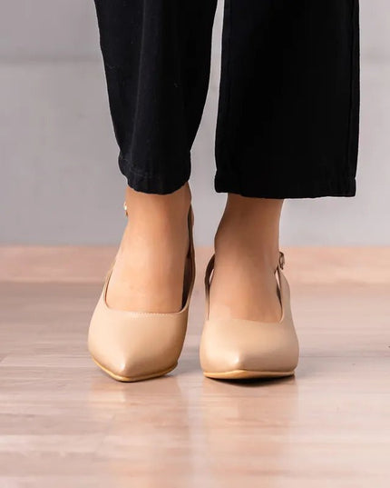 Stilettos Vazembia - Beige - Tienda Nébula