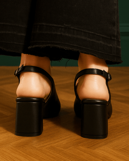 Stilettos Vazembia - Negro - Tienda Nébula