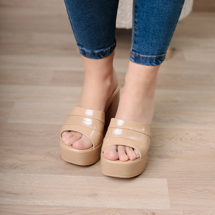 Stilettos Yeshuat - Beige Charol - Tienda Nébula
