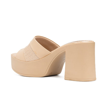 Stilettos Yeshuat - Beige Charol - Tienda Nébula