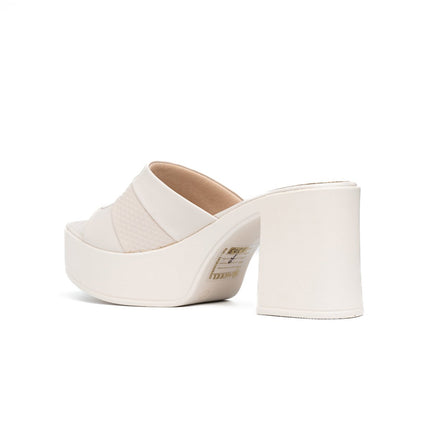 Stilettos Yeshuat - Hueso Charol - Tienda Nébula