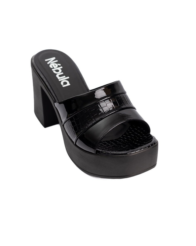 Stilettos Yeshuat - Negro Charol - Tienda Nébula