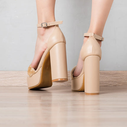 Stilettos Zeri - Beige - Tienda Nébula