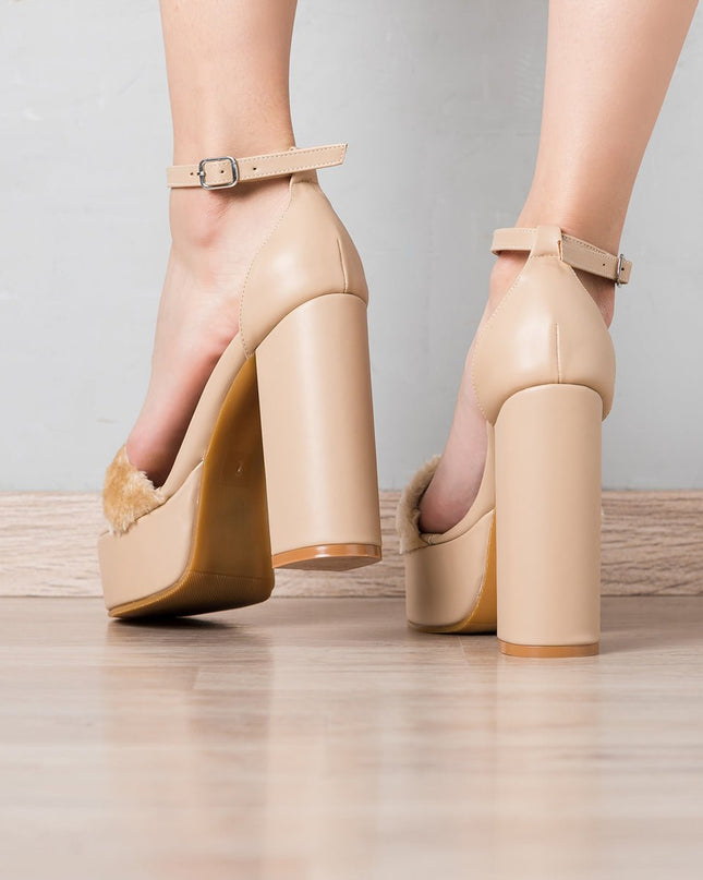 Stilettos Zeri - Beige - Tienda Nébula