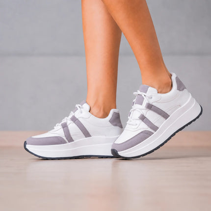Zapatillas Urbanas Mujer Thani - Plomo
