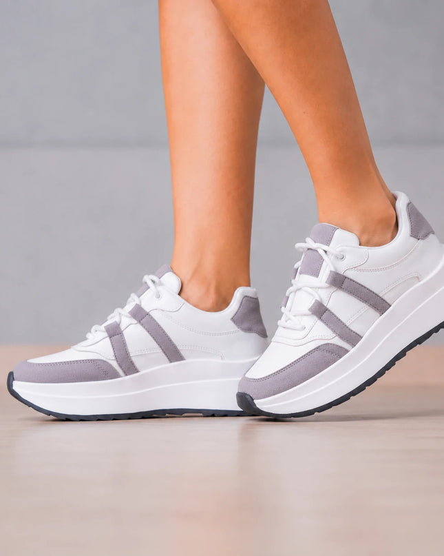 Zapatillas Urbanas Mujer Thani - Plomo