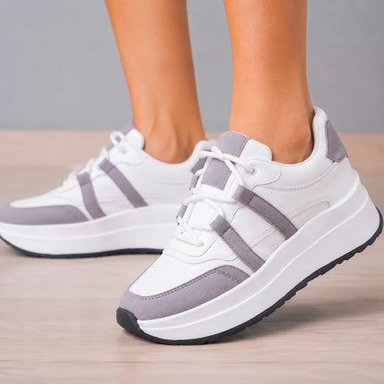 Zapatillas Urbanas Mujer Thani - Plomo