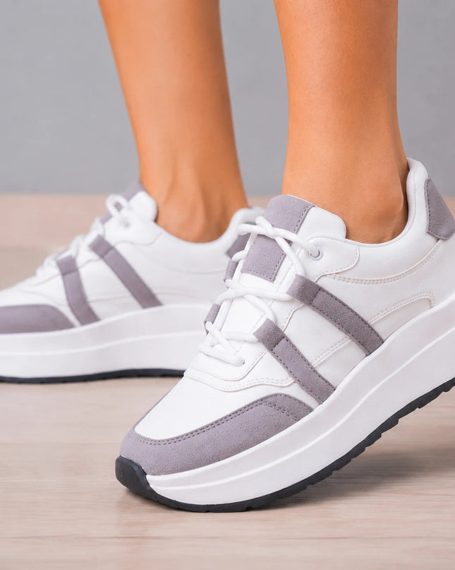 Zapatillas Urbanas Mujer Thani - Plomo